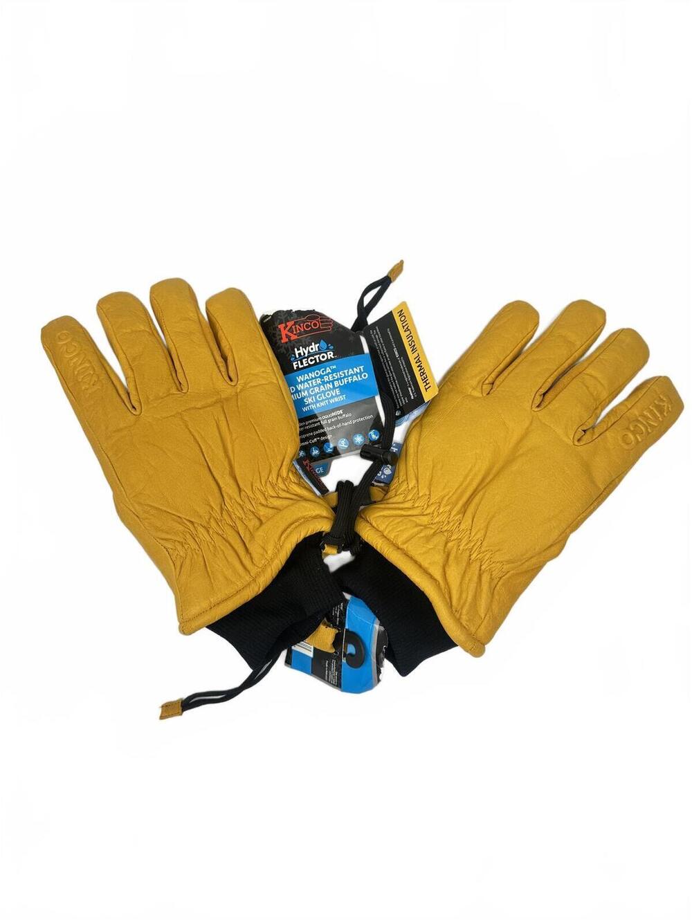 Kinco HydroFlector Wanoga Ski Gloves XL Buffalo Leather Waterproof NWT